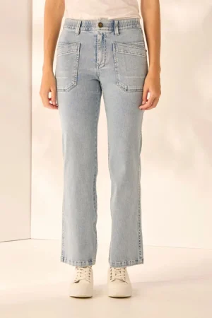 Lania the Label PANTS|Abby Jean | Bleached