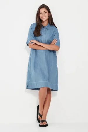 Verge DRESSES|Alex Dress | Denim