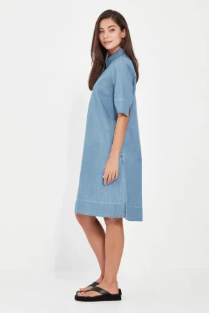Verge DRESSES|Alex Dress | Denim