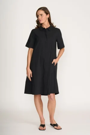 Foil DRESSES|Any Stage Dress | Black