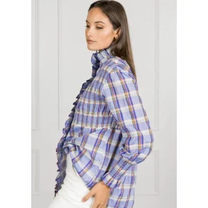 Zjoosh TEES & TOPS & SHIRTS|Ayre Plaid Shirt | Blue