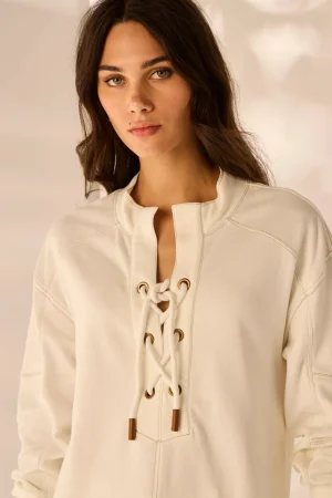 Lania the Label JUMPERS & KNITWEAR|Baxter Sweat | Ivory