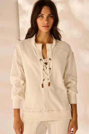 Lania the Label JUMPERS & KNITWEAR|Baxter Sweat | Ivory