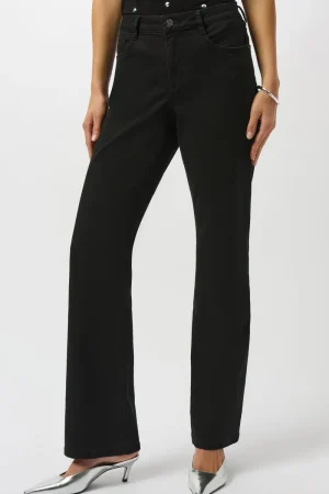 Joseph Ribkoff PANTS|Brooke Bootcut Jean | Black