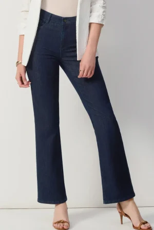 Joseph Ribkoff PANTS|Brooke Bootcut Jean |Dark Denim