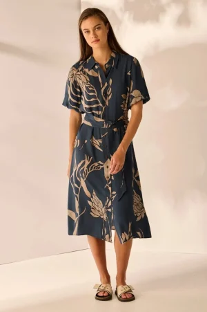 Lania the Label DRESSES|Chino Dress | Steel