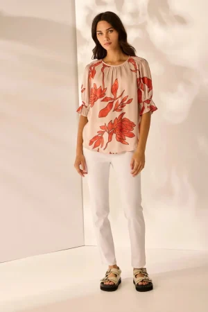 Lania the Label TEES & TOPS & SHIRTS|Chino Top | Amber