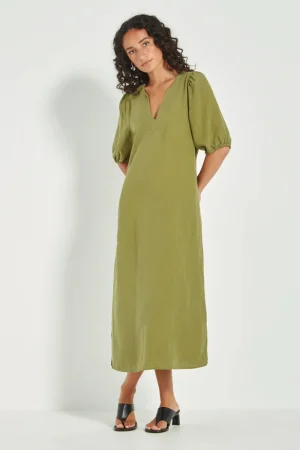 Verge DRESSES|Connie Dress | Green