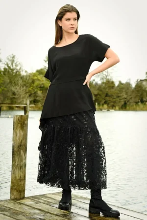 Curate By Trelise Cooper SKIRTS|Skirt Em Say | Black Sequin