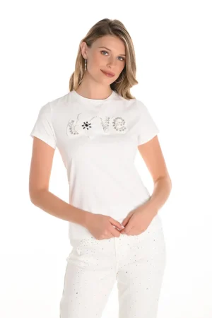 Frank Lyman TEES & TOPS & SHIRTS|Detail White Tee