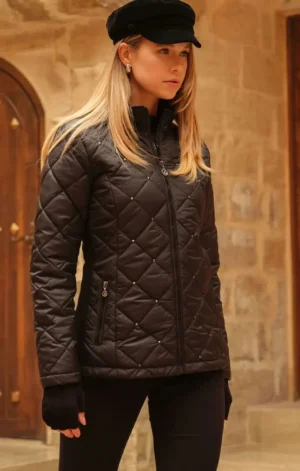 Dolcezza COATS & JACKETS|Quilted Jacket | Black