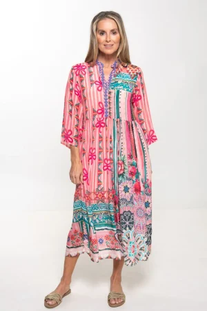 Silvermaple Collection DRESSES|Erin V-Neck Dress | Rio Botanica