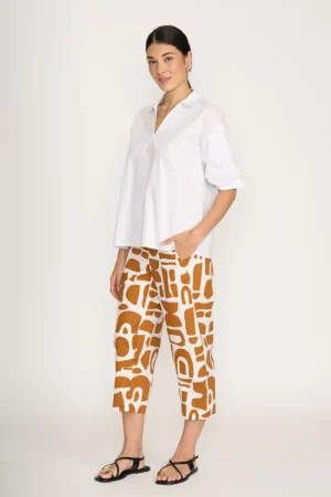 Foil TEES & TOPS & SHIRTS|Good Impression Top | White