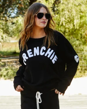 Hammill u0026 Co JUMPERS & KNITWEAR|Hammill & Co Frenchie Sweat | Black