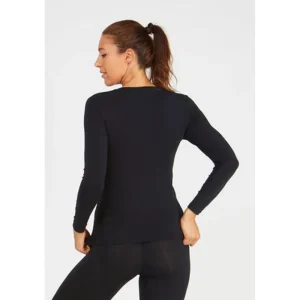 Tani Australia TEES & TOPS & SHIRTS|High Neck Long Sleeve Top | Black