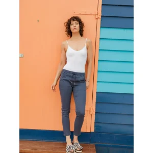 New London Jeans PANTS|Hope Roll Cuff Jogger | Indigo