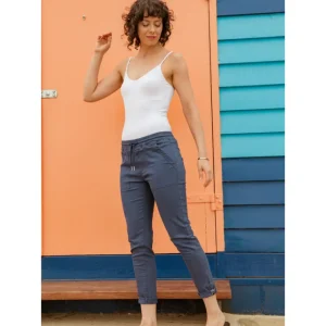 New London Jeans PANTS|Hope Roll Cuff Jogger | Indigo