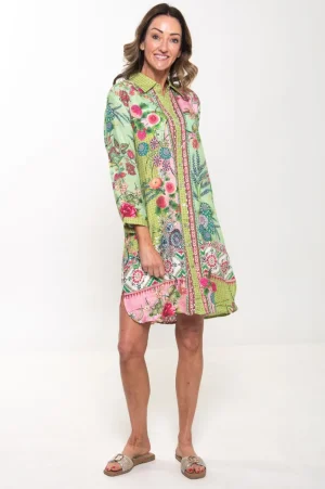 Silvermaple Collection DRESSES|Imogen Shirt Dress | Florentine Patch