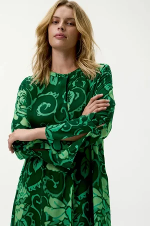 Oneseason DRESSES|India Dress | Emerald Coast Green