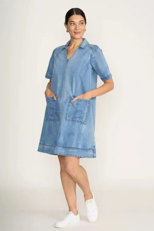 Foil DRESSES|Jean-ious Dress | Blue Wash