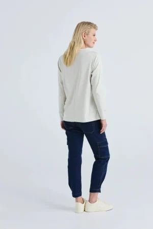 Lania the Label TEES & TOPS & SHIRTS|Lania Chalk Top | Chalk