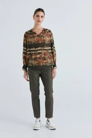 Lania the Label TEES & TOPS & SHIRTS|Lania Jasmine Top | Jasmine Print