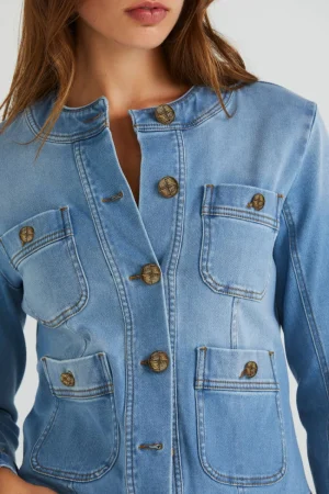 Lania the Label COATS & JACKETS|Lania Rhode Jacket | Distressed