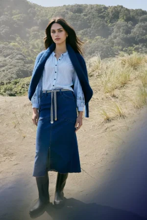 Lania the Label SKIRTS|Lania Rhode Skirt | Indigo