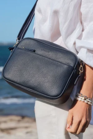 Zjoosh ACCESSORIES|Leah Cross Body Bag | Navy