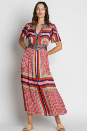 Lula Soul DRESSES|Legian Midi Dress | Melon