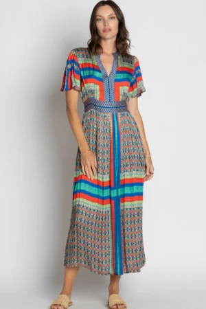 Lula Soul DRESSES|Legian Midi Dress | Sea