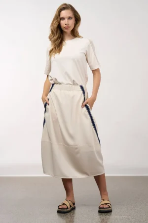 Madly Sweetly SKIRTS|Linear Skirt | Vanilla