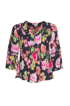 Loobie's Story TEES & TOPS & SHIRTS|Loobie's Story Cin Cin Top | Indigo Multi