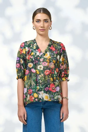 Loobie's Story TEES & TOPS & SHIRTS|Looking Glass Top | Ivy Multi