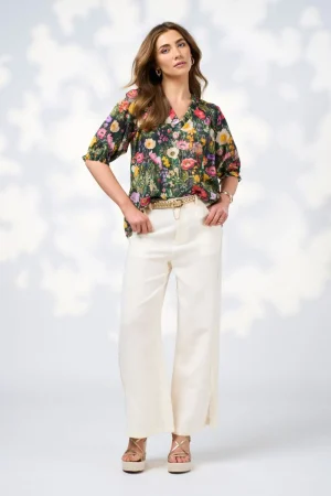 Loobie's Story TEES & TOPS & SHIRTS|Looking Glass Top | Ivy Multi