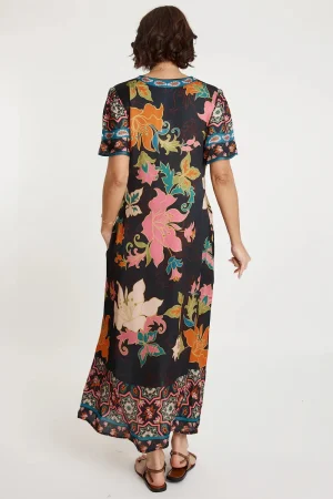 Lula Soul DRESSES|Marquis Midi Dress | Black