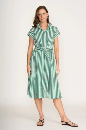 Foil DRESSES|Masterclass Dress | Deep Sea Stripe