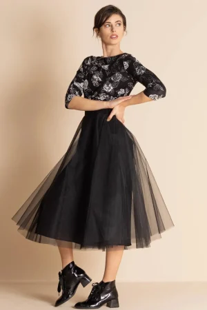 Megan Salmon SKIRTS|Circle Tutu | Black
