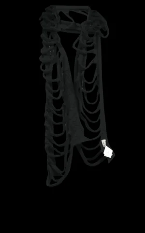 Megan Salmon SCARVES & WRAPS|Felt Ladder Scarf | Black