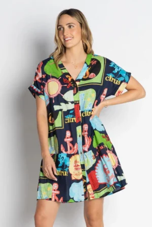 Lula Life DRESSES|Melrose Dress | Navy