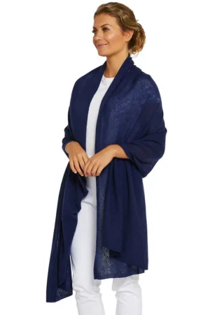 Esperance u0026 Co SCARVES & WRAPS|Midnight Light Weight Wrap