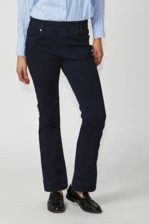 New London Jeans PANTS|New London Olympia Flare Jean | Dark Wash