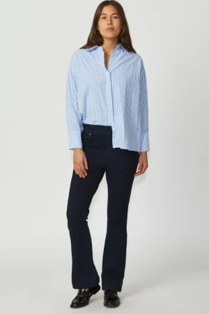 New London Jeans PANTS|New London Olympia Flare Jean | Dark Wash