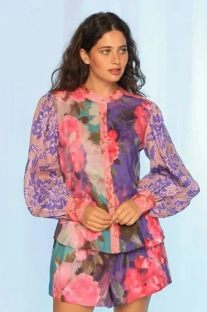 Kachel TEES & TOPS & SHIRTS|Pamela Blouse | Multi