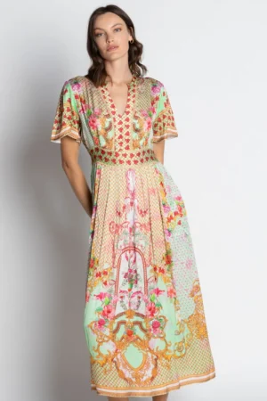 Lula Soul DRESSES|Pellicano Midi Dress | Mint