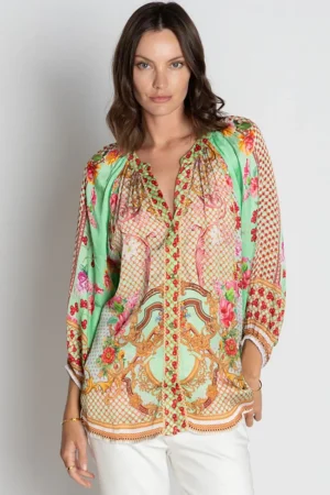 Lula Soul TEES & TOPS & SHIRTS|Pellicano Top | Mint