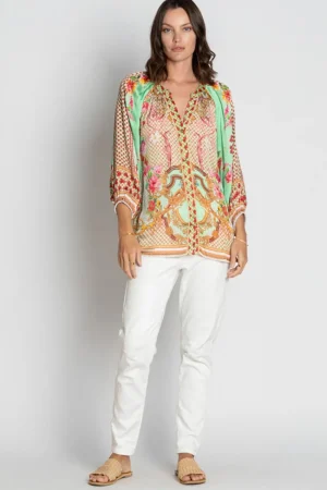 Lula Soul TEES & TOPS & SHIRTS|Pellicano Top | Mint