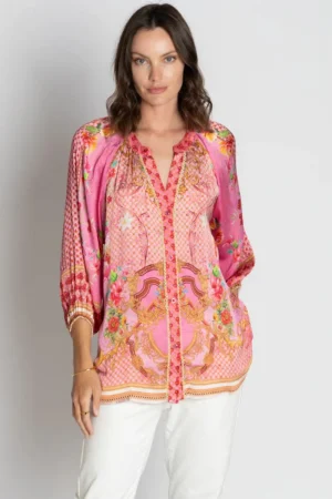 Lula Soul TEES & TOPS & SHIRTS|Pellicano Top | Orchid