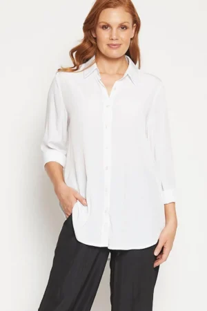 Philosophy TEES & TOPS & SHIRTS|Australia Greville Collar Shirt | White