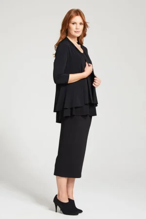 Philosophy SKIRTS|Australia Tina Midi Tube Skirt | Black